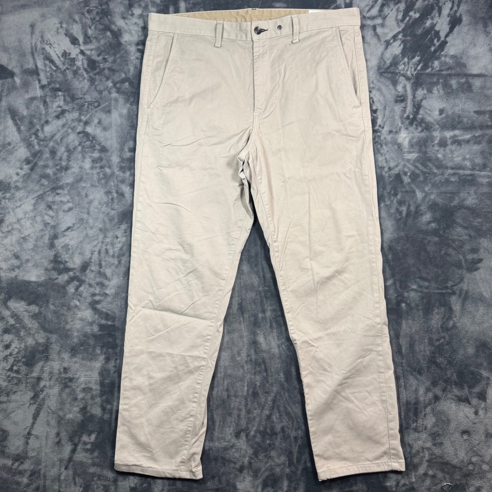 Rag & Bone Fit 2 Mid-Rise Classic Chino Pant Mens 36 (Fits 37x28) Khaki Preppy